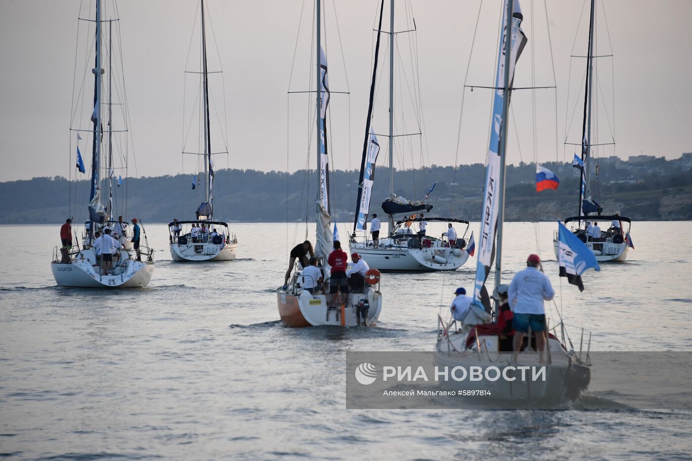 Парусная регата в Керчи