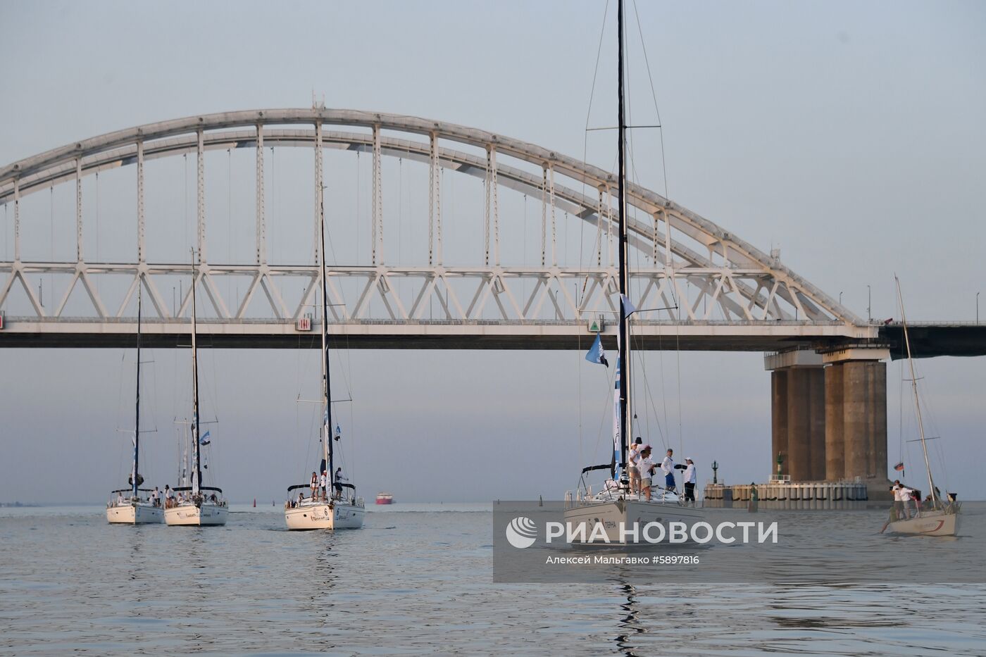 Парусная регата в Керчи