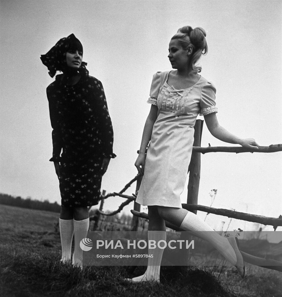 Коллекция женской одежды "Весна-лето" 1966 года