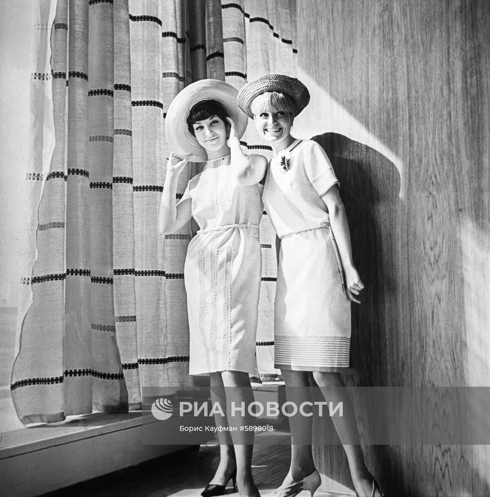 Коллекция женской одежды "Весна-лето" 1966 года