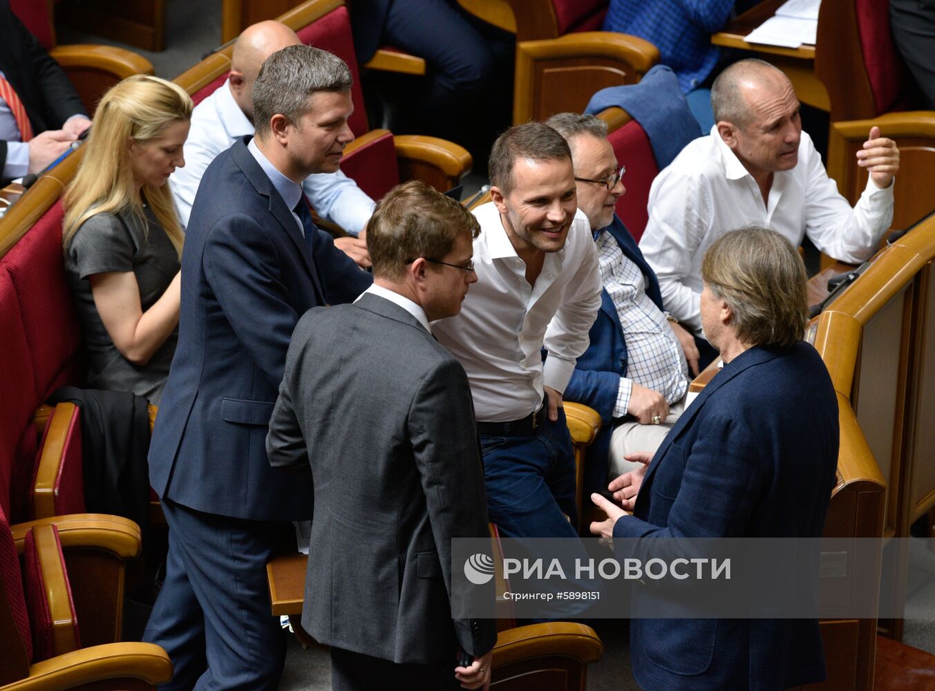 Заседание Верховной рады Украины