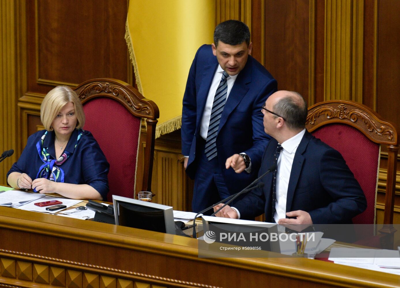 Заседание Верховной рады Украины