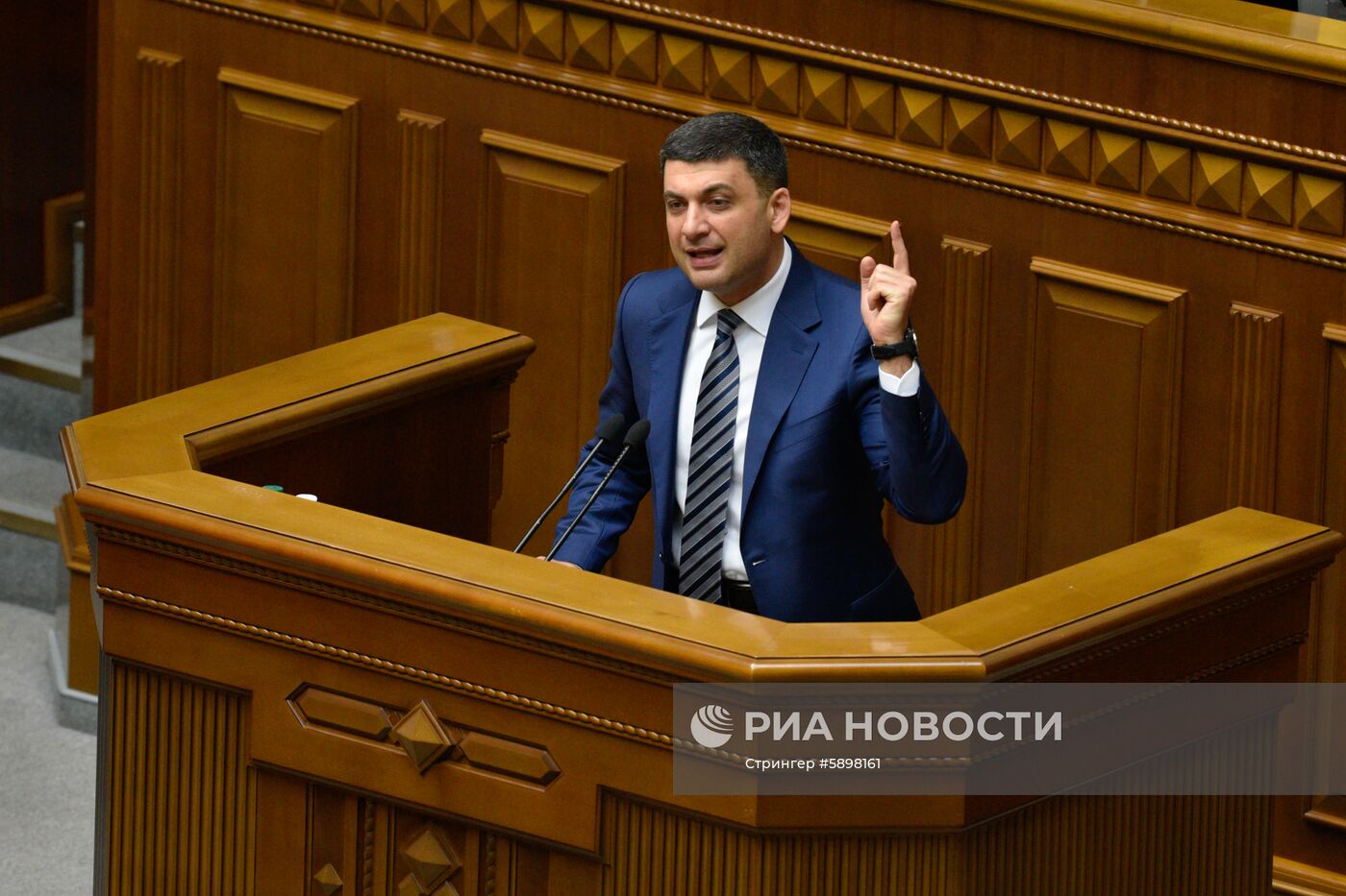 Заседание Верховной рады Украины