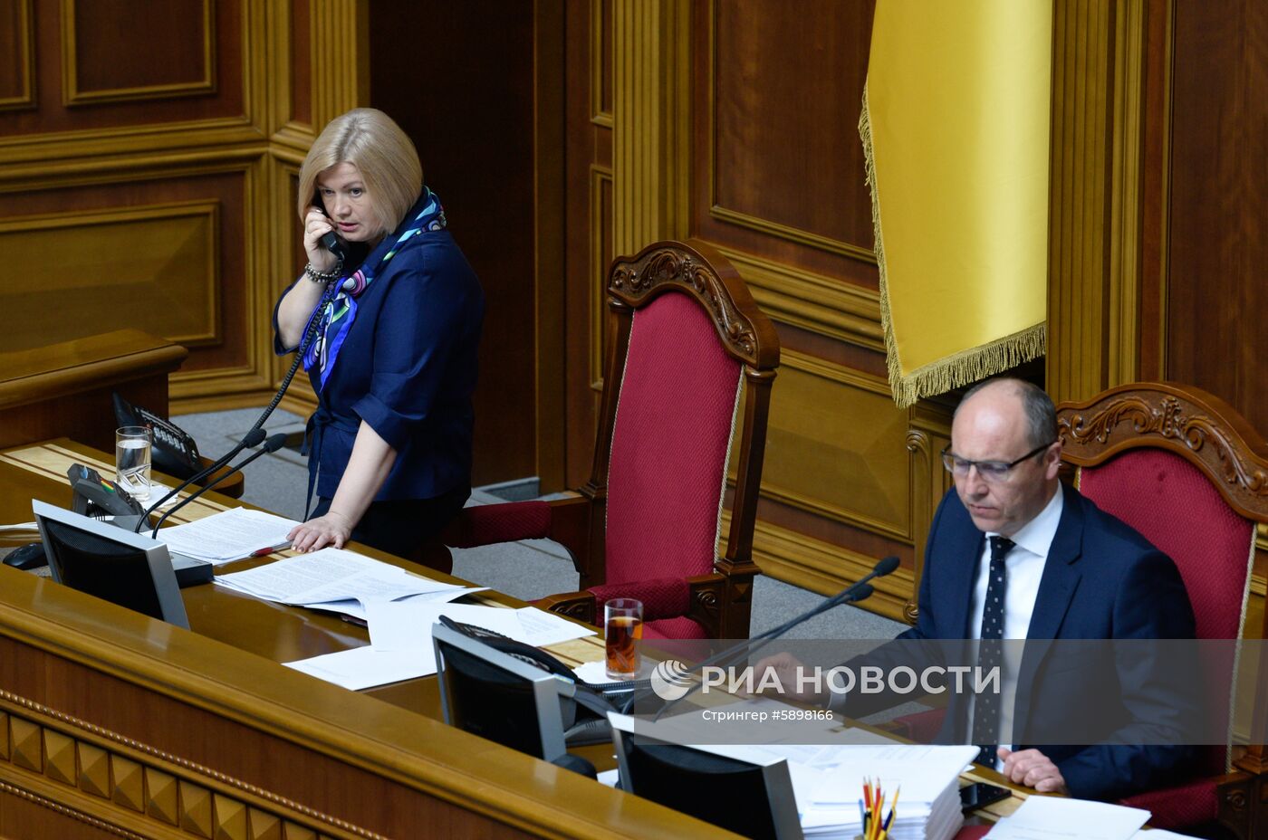 Заседание Верховной рады Украины