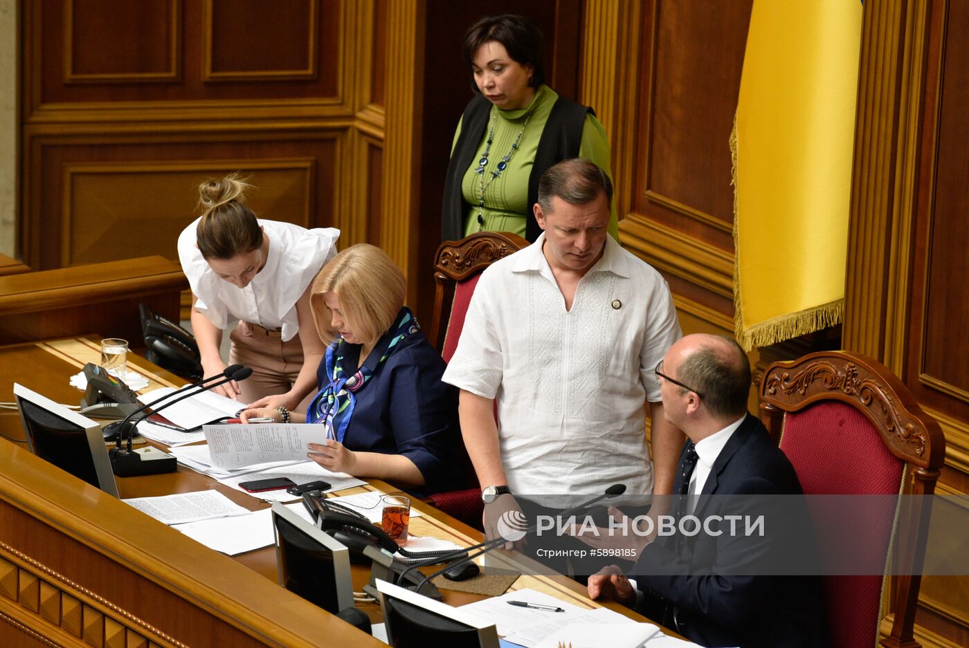 Заседание Верховной рады Украины