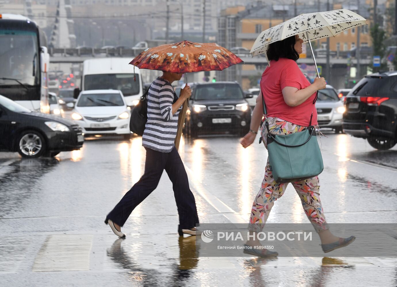 Ливень в Москве