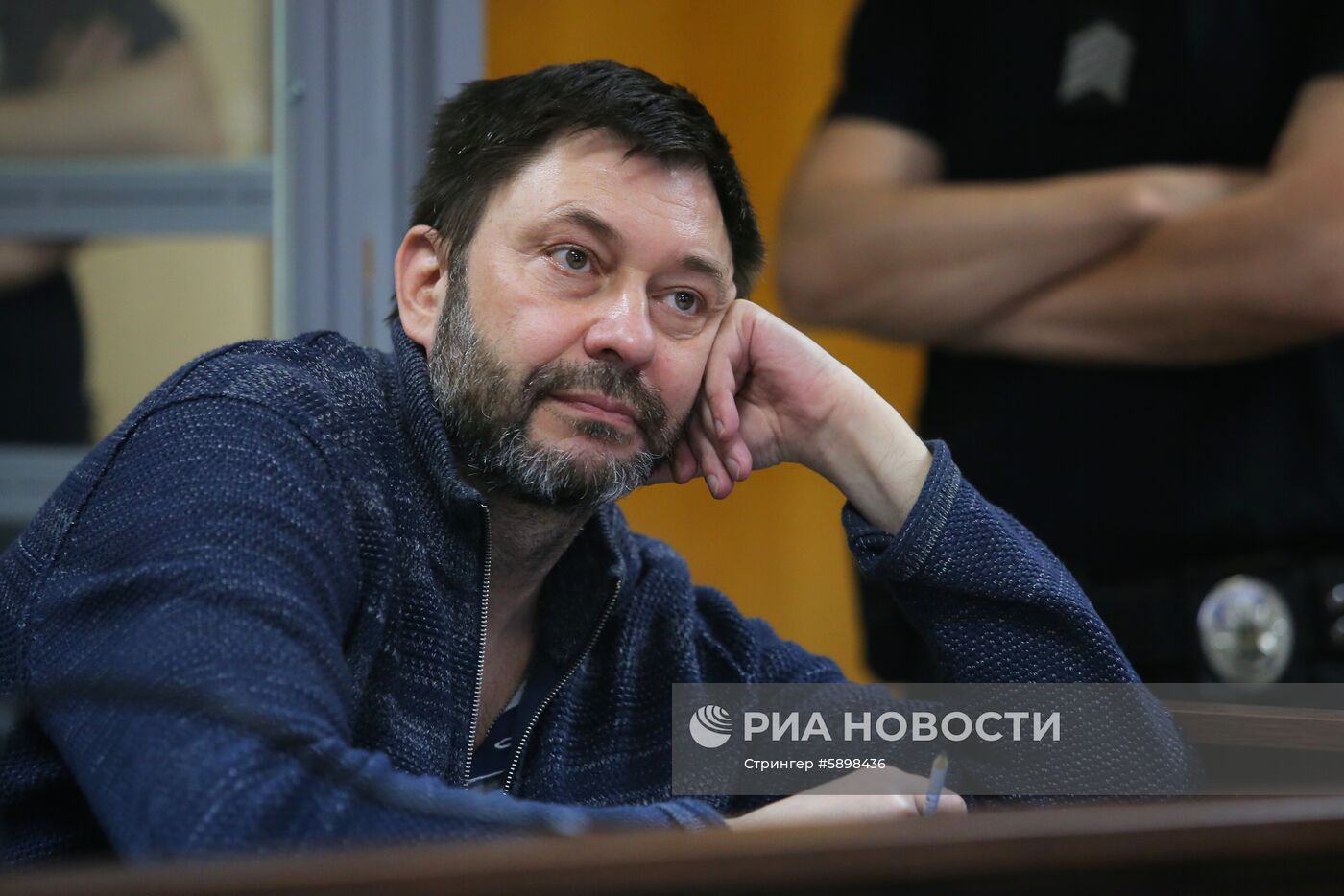 Заседание по делу журналиста К. Вышинского в Киеве