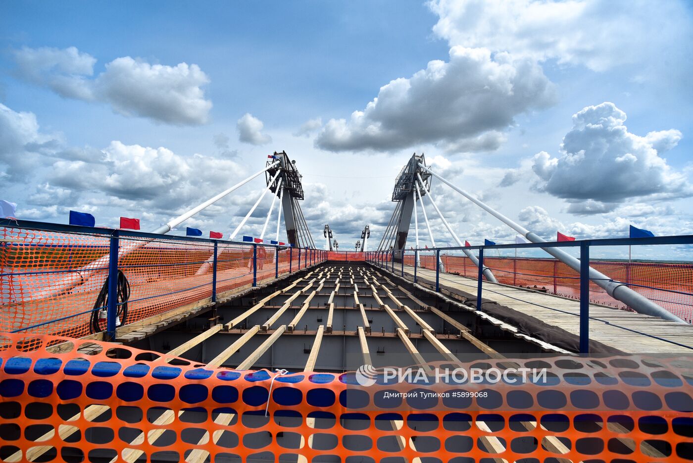 Стыковка международного моста Благовещенск - Хэйхэ