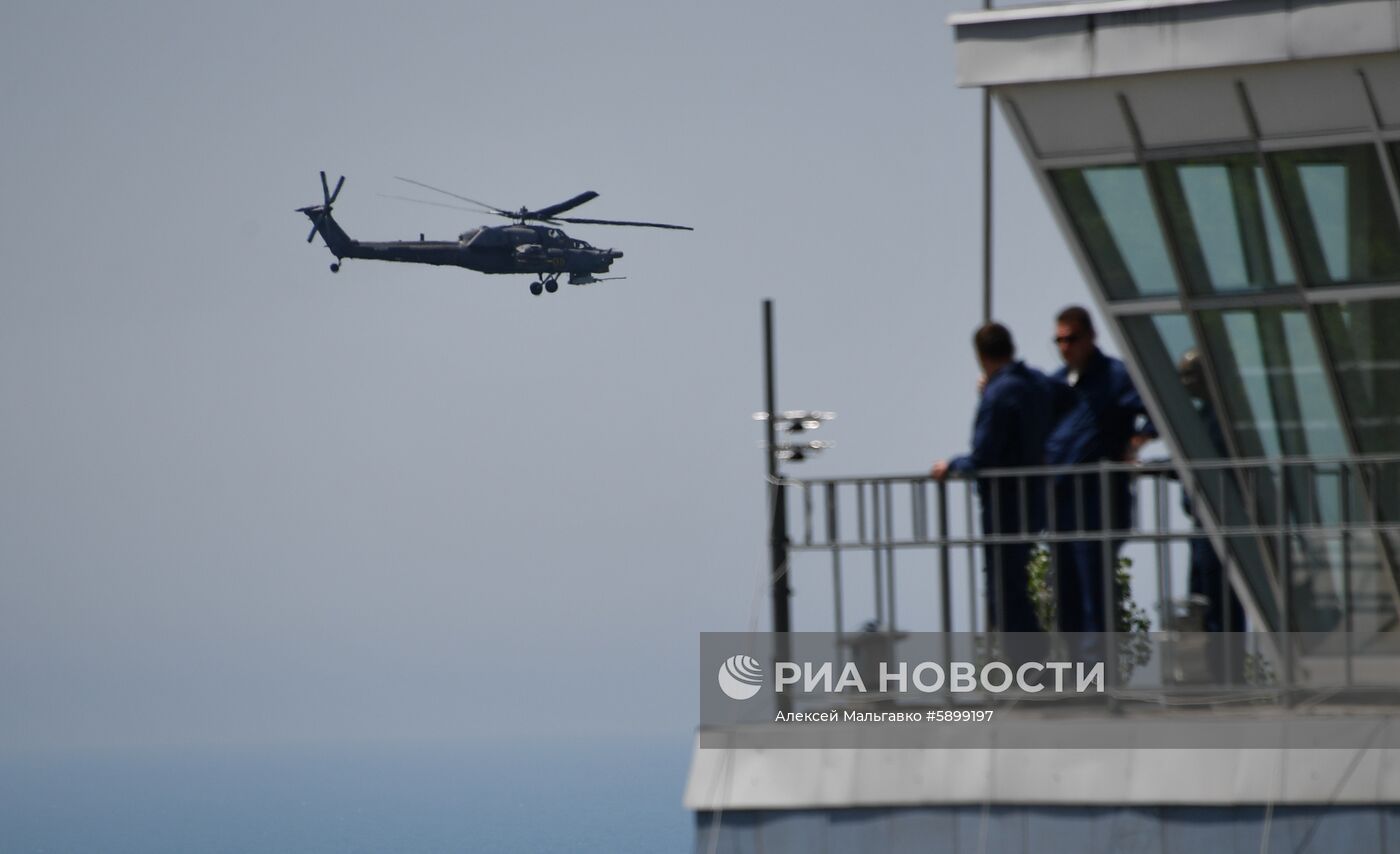 Всеармейский этап соревнований "Авиадартс" в Крыму