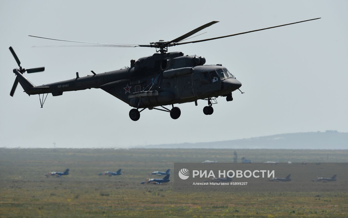 Всеармейский этап соревнований "Авиадартс" в Крыму