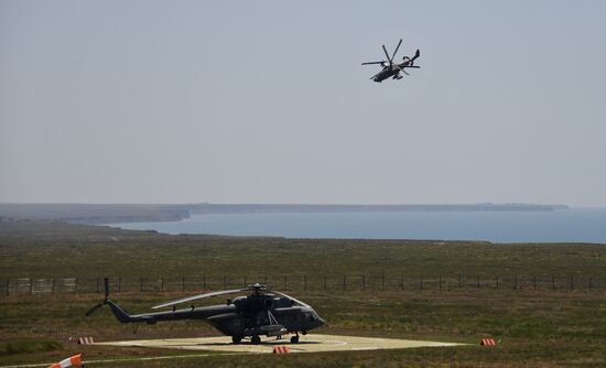Всеармейский этап соревнований "Авиадартс" в Крыму