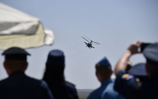 Всеармейский этап соревнований "Авиадартс" в Крыму