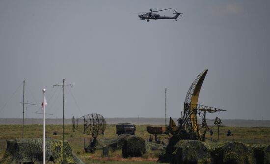 Всеармейский этап соревнований "Авиадартс" в Крыму