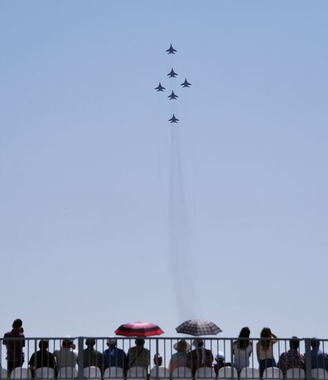 Всеармейский этап соревнований "Авиадартс" в Крыму