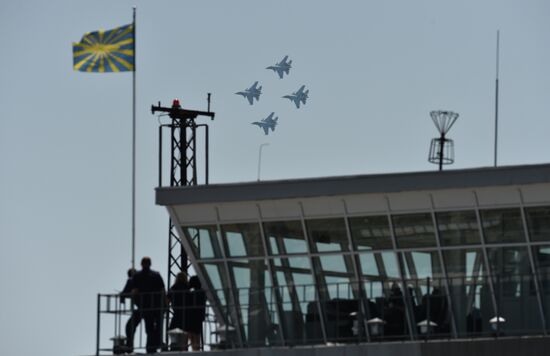 Всеармейский этап соревнований "Авиадартс" в Крыму