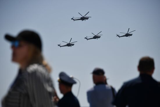 Всеармейский этап соревнований "Авиадартс" в Крыму