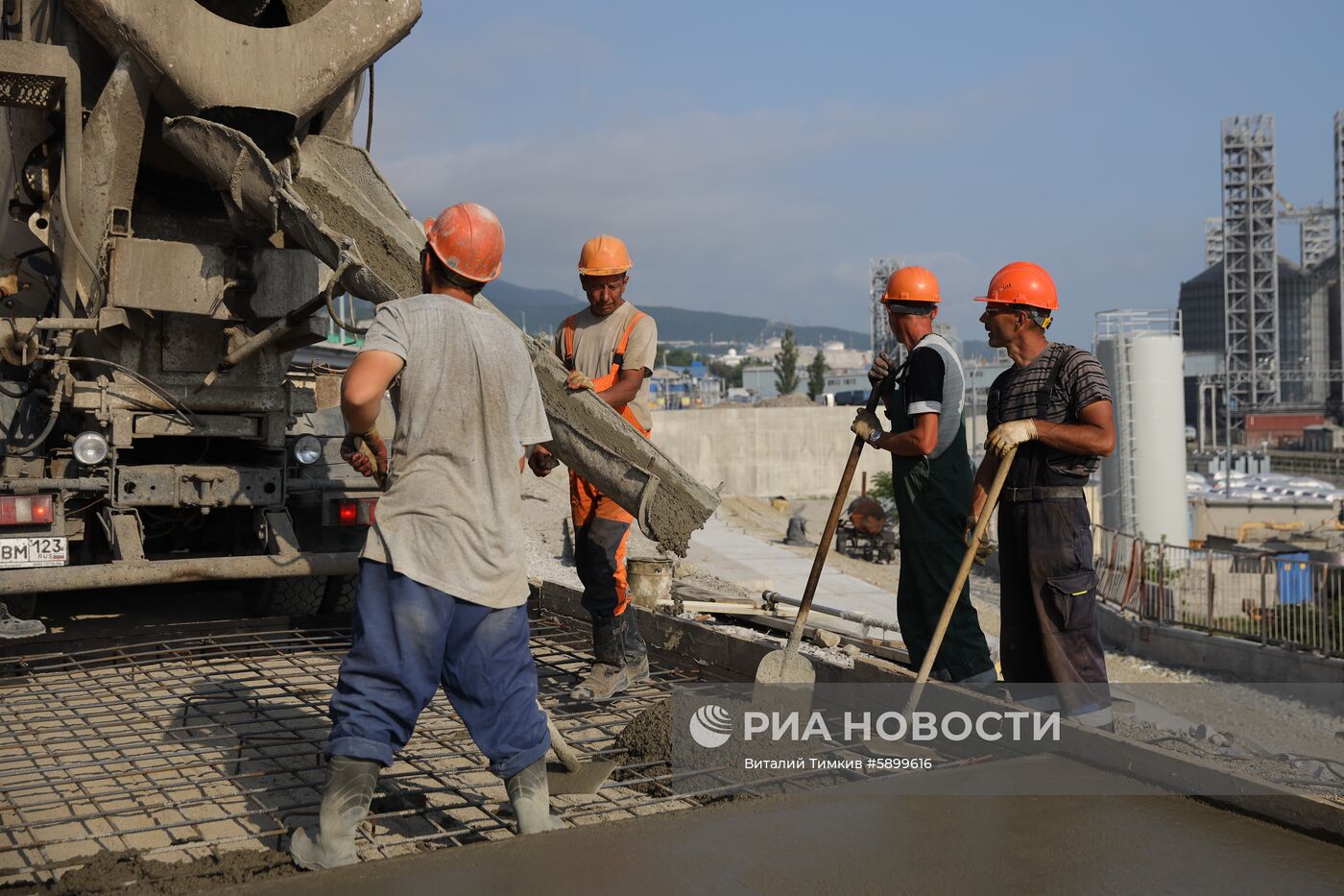 Развязка на Сухумском шоссе в Новороссийске