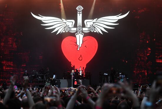 Концерт группы Bon Jovi в Москве