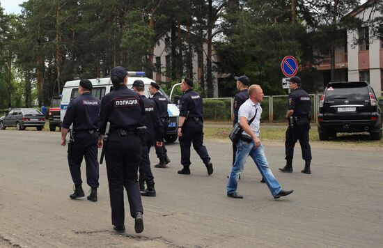 Взрывы на заводе в Дзержинске