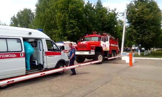 Взрывы на заводе в Дзержинске