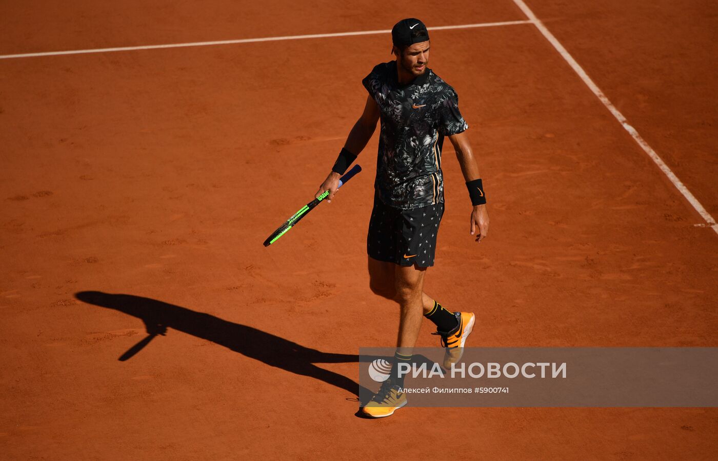 Теннис. Ролан Гаррос. Седьмой день