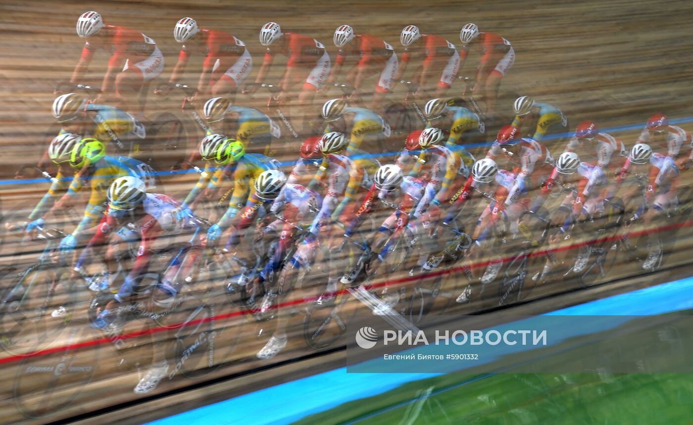 Велоспорт. Трек. Гран-при Москвы. Второй день 
