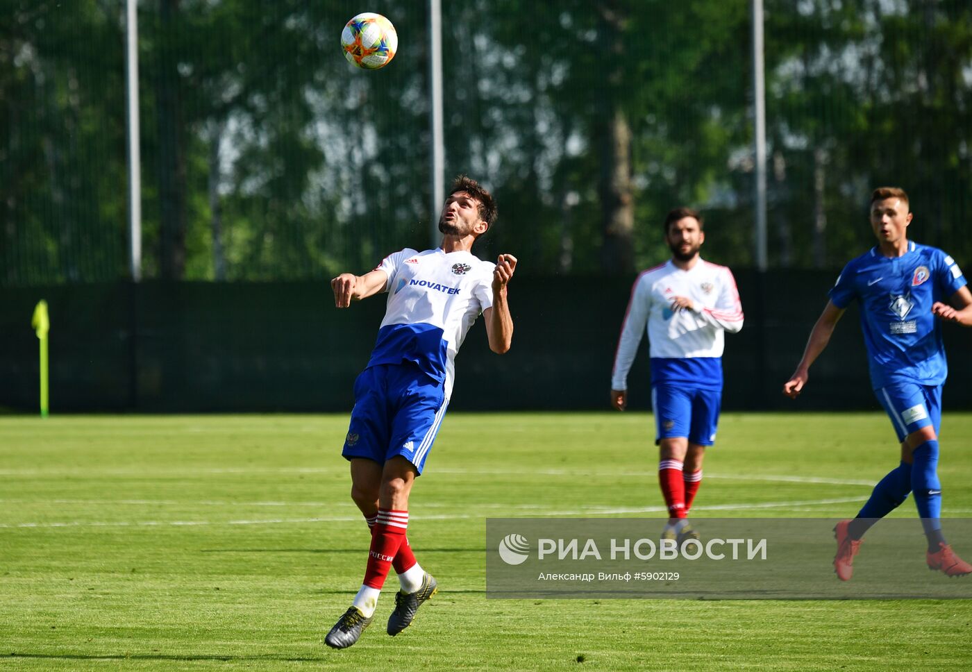 Футбол. Матч сборной России - ФК "Чертаново"