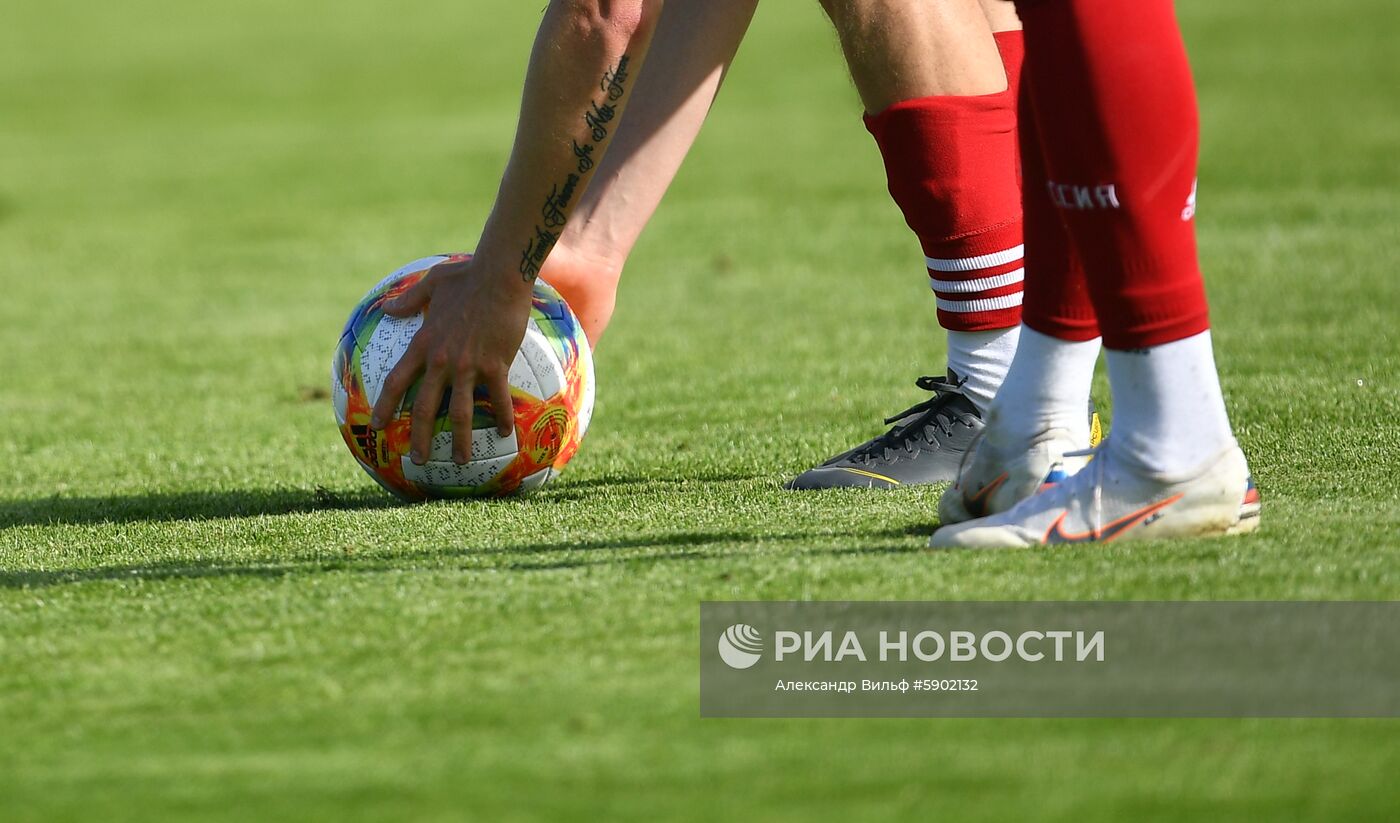 Футбол. Матч сборной России - ФК "Чертаново"