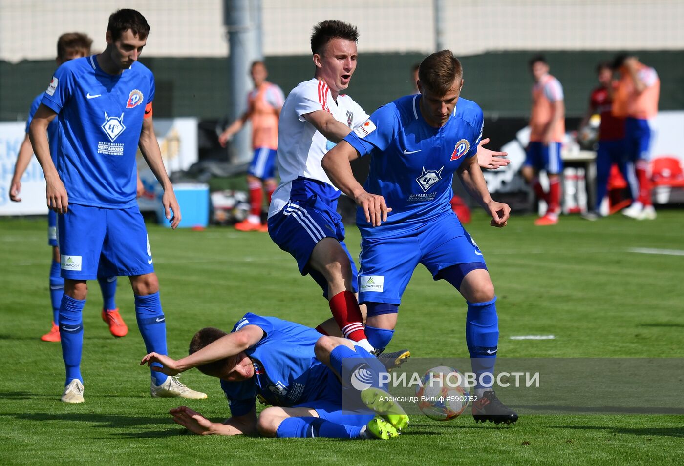 Футбол. Матч сборной России - ФК "Чертаново"