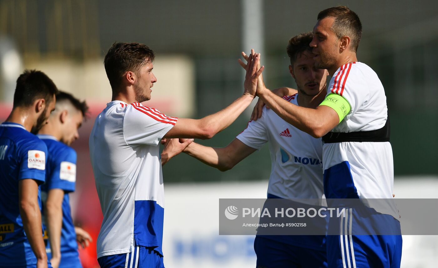 Футбол. Матч сборной России - ФК "Чертаново"