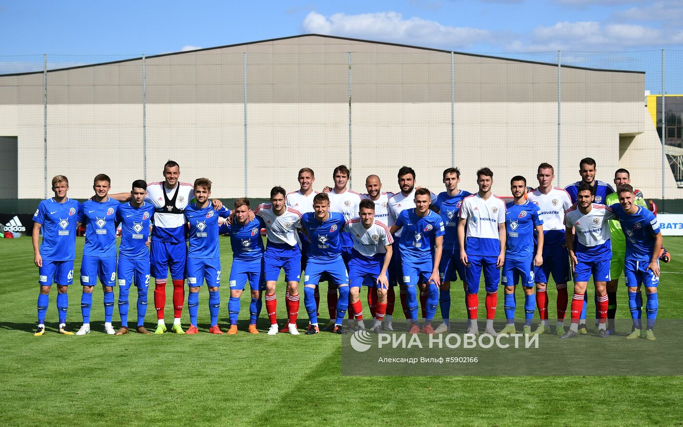 Футбол. Матч сборной России - ФК "Чертаново"