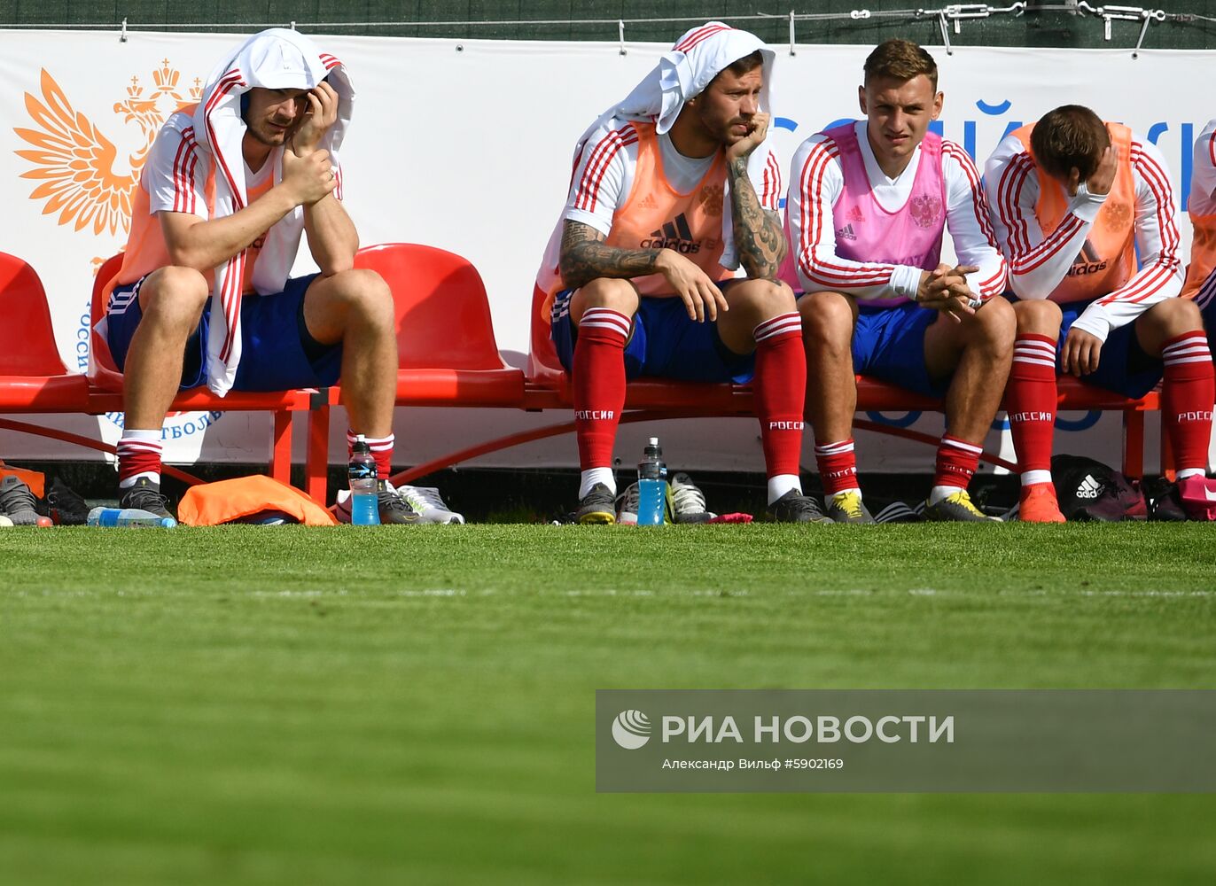 Футбол. Матч сборной России - ФК "Чертаново"