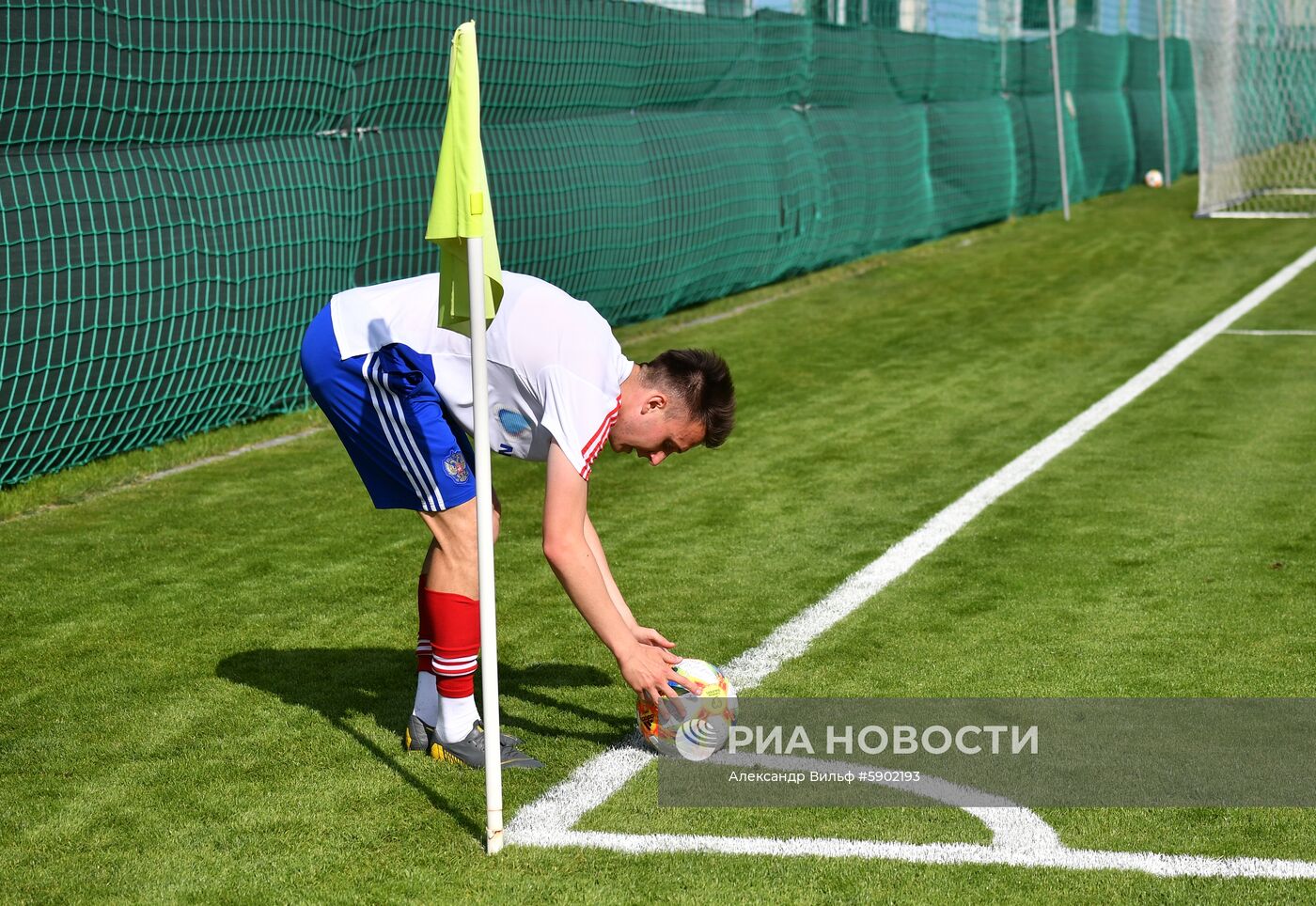 Футбол. Матч сборной России - ФК "Чертаново"