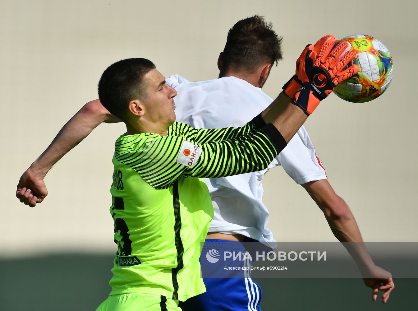 Футбол. Матч сборной России - ФК "Чертаново"