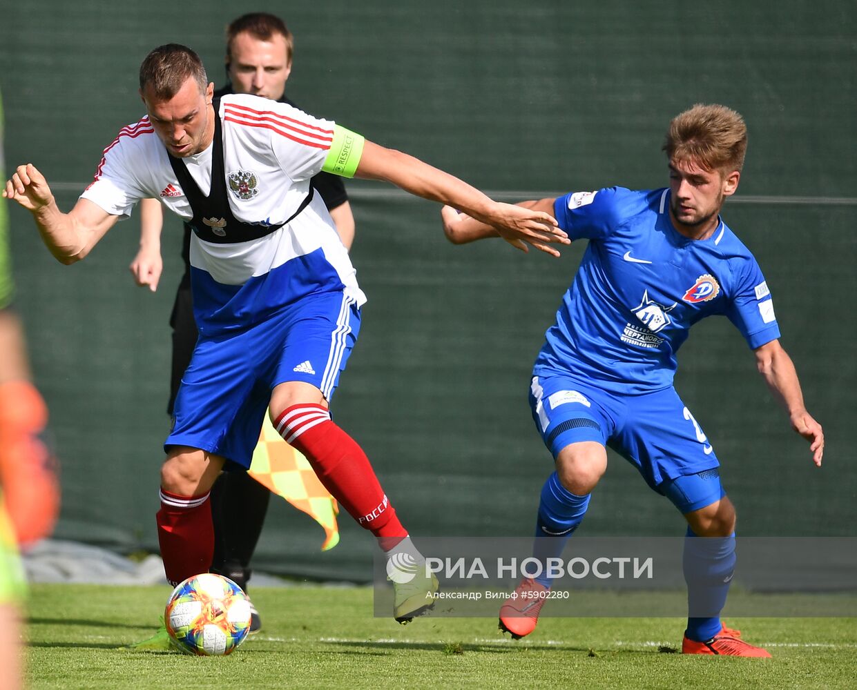 Футбол. Матч сборной России - ФК "Чертаново"