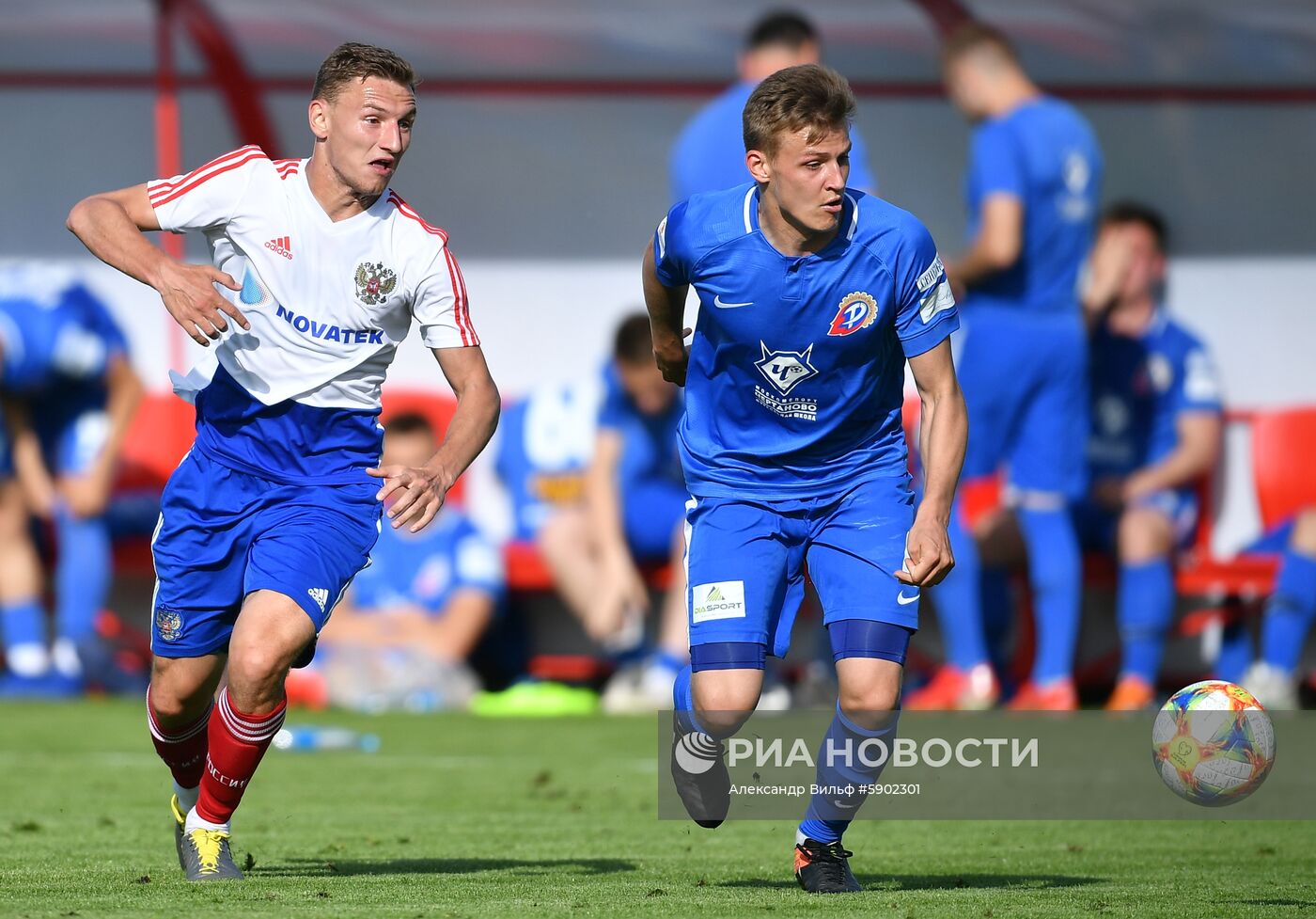 Футбол. Матч сборной России - ФК "Чертаново"