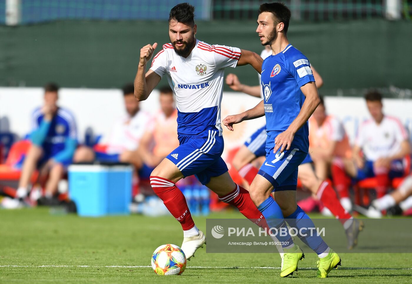 Футбол. Матч сборной России - ФК "Чертаново"