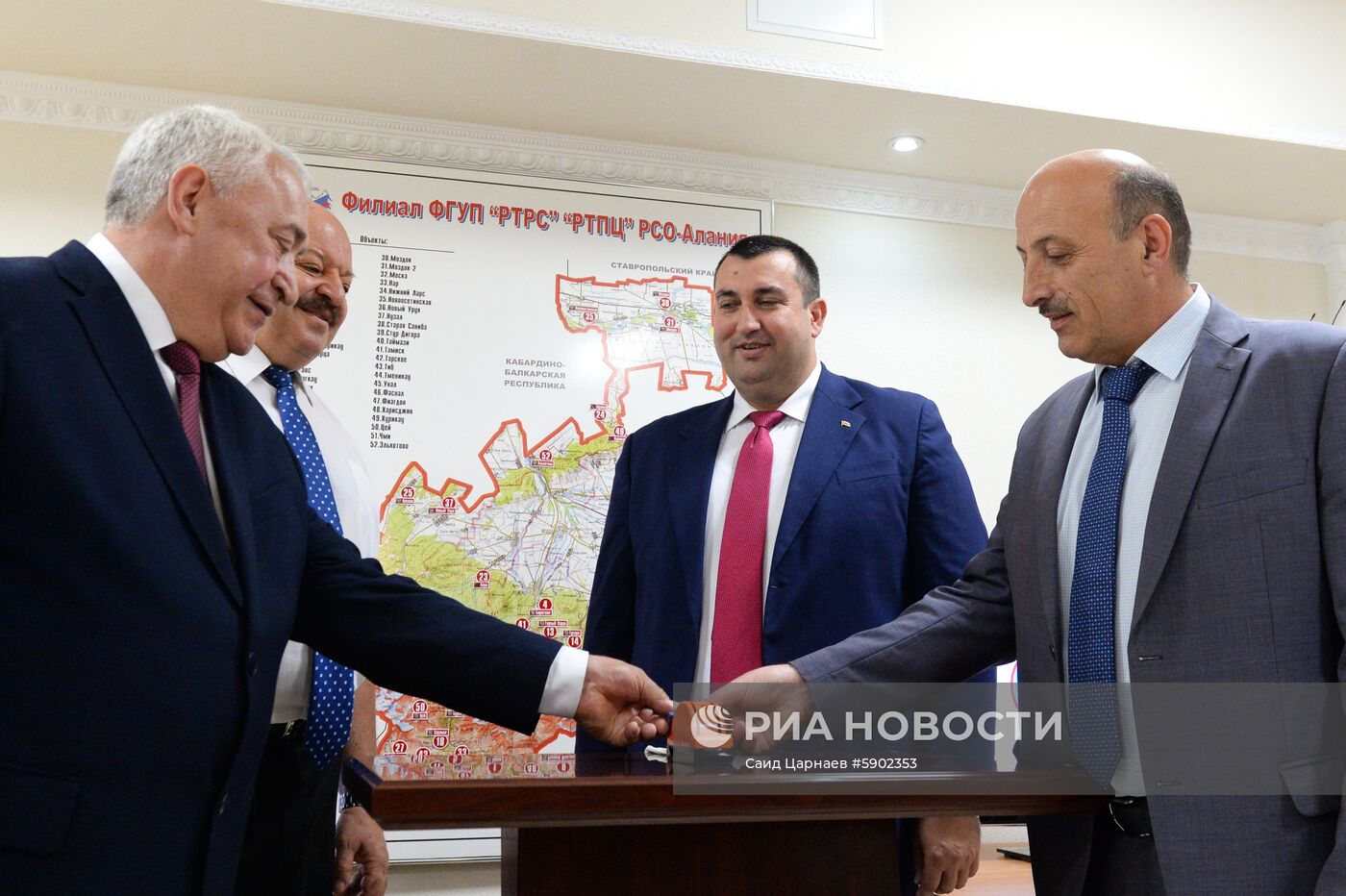 Запуск цифрового телевещания в Северной Осетии