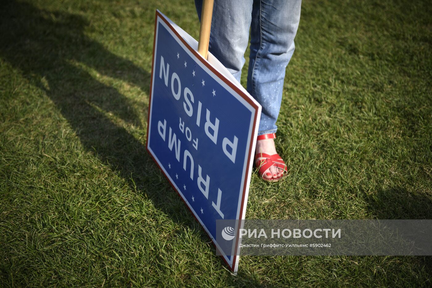 Акция против президента США Д. Трампа в Лондоне