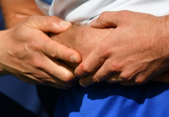 Футбол. Матч сборной России - ФК "Чертаново"