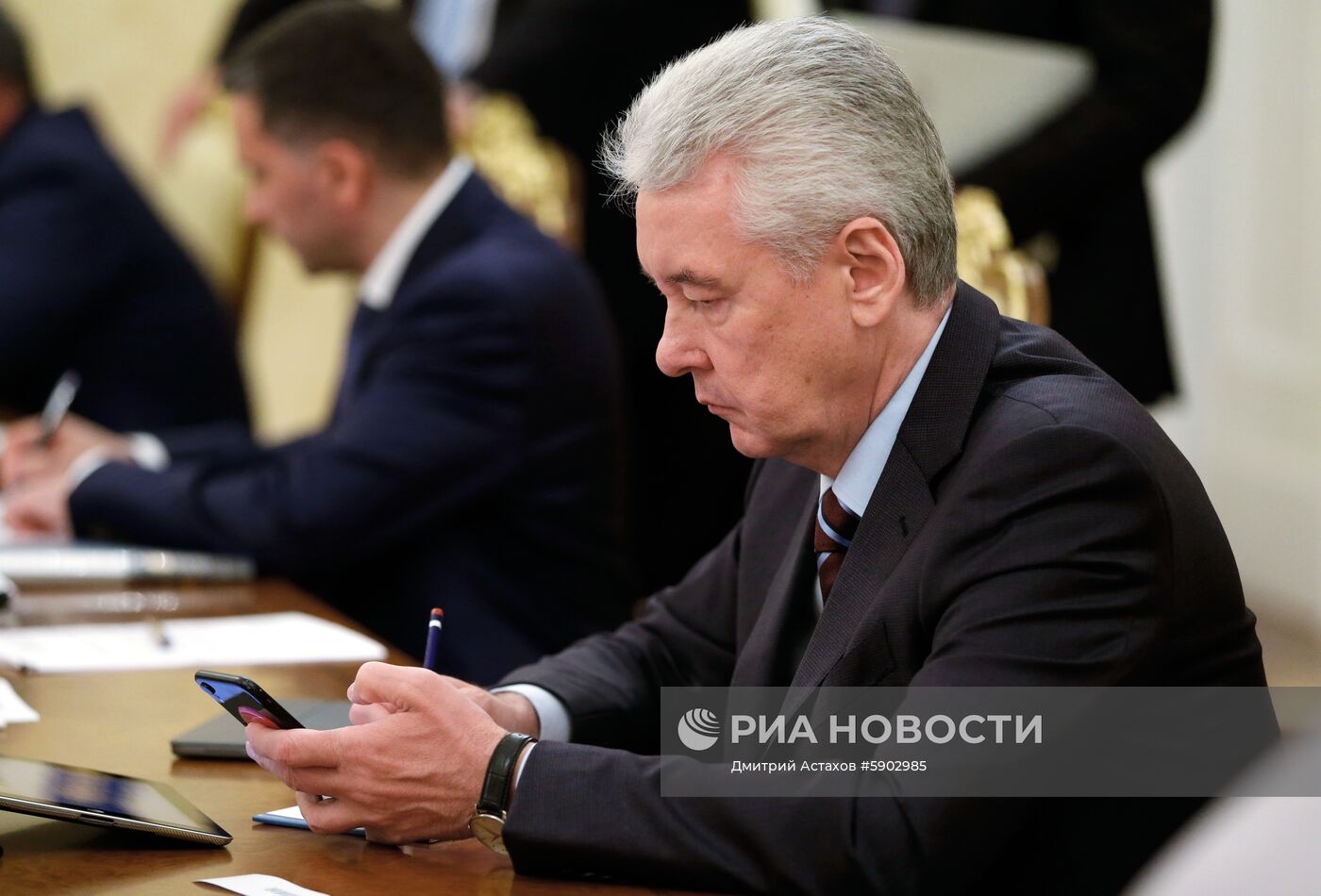 Премьер-министр РФ Д. Медведев провел заседание президиума Совета по стратегическому развитию и национальным проектам