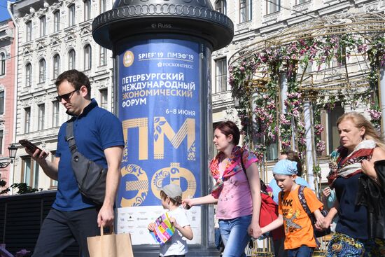 Подготовка к ПМЭФ-2019