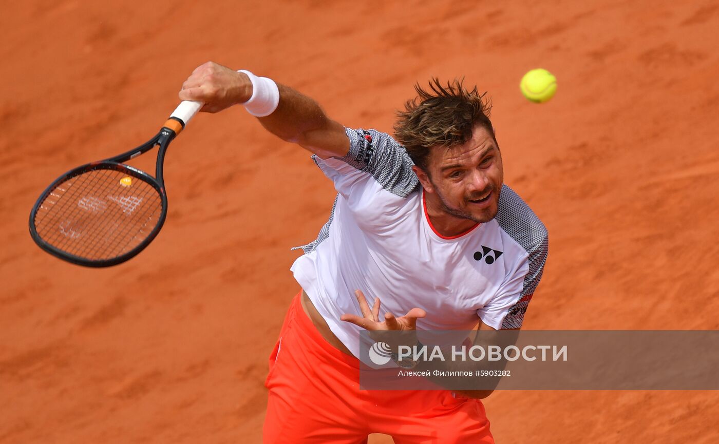 Теннис. Ролан Гаррос. Десятый день