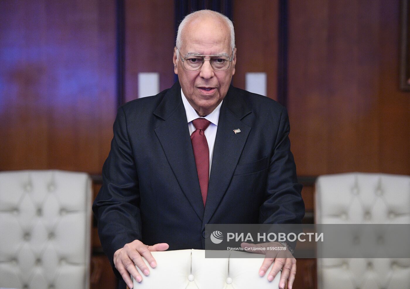 Встреча заместителя председателя правительства РФ Юрия Борисова с вице- премьером Кубы Рикардо Кабрисасом Руисом