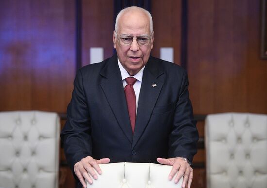 Встреча заместителя председателя правительства РФ Юрия Борисова с вице- премьером Кубы Рикардо Кабрисасом Руисом