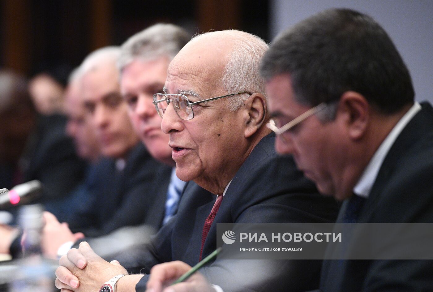 Встреча заместителя председателя правительства РФ Юрия Борисова с вице- премьером Кубы Рикардо Кабрисасом Руисом