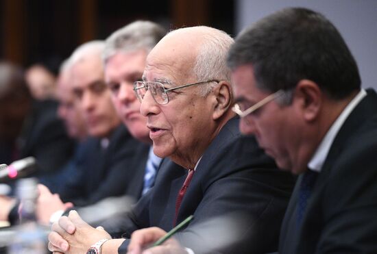 Встреча заместителя председателя правительства РФ Юрия Борисова с вице- премьером Кубы Рикардо Кабрисасом Руисом