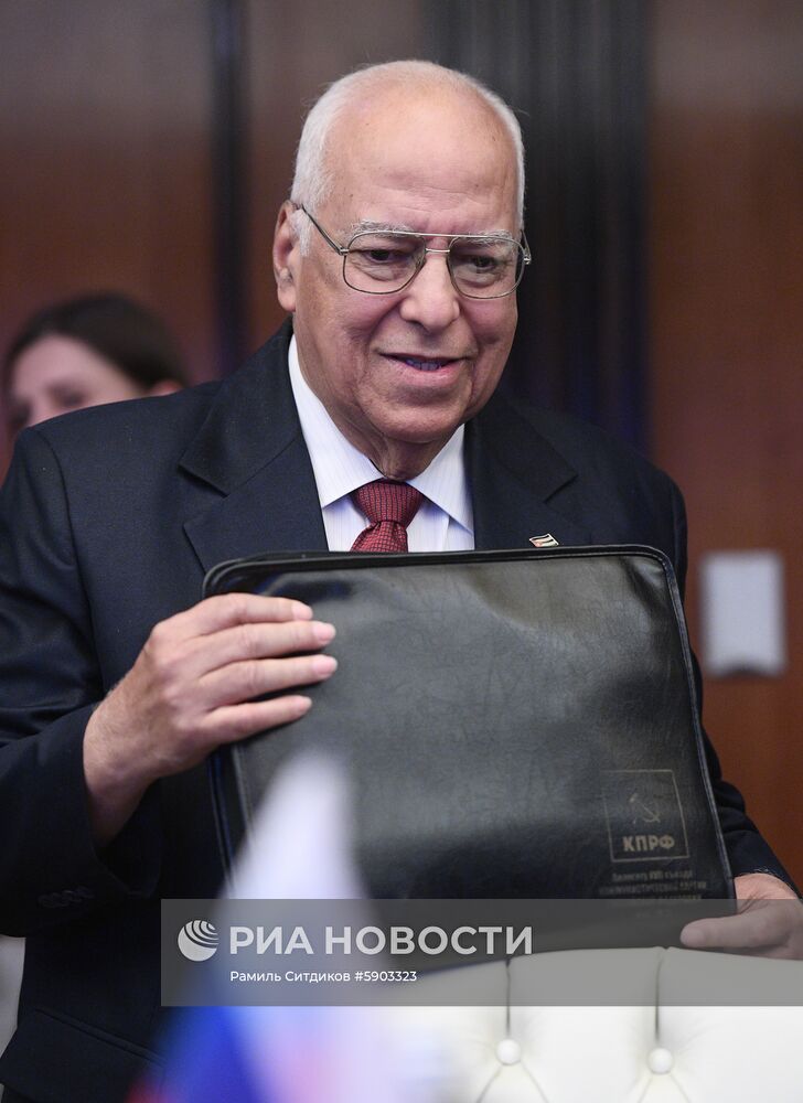 Встреча заместителя председателя правительства РФ Юрия Борисова с вице- премьером Кубы Рикардо Кабрисасом Руисом