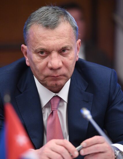 Встреча заместителя председателя правительства РФ Юрия Борисова с вице- премьером Кубы Рикардо Кабрисасом Руисом