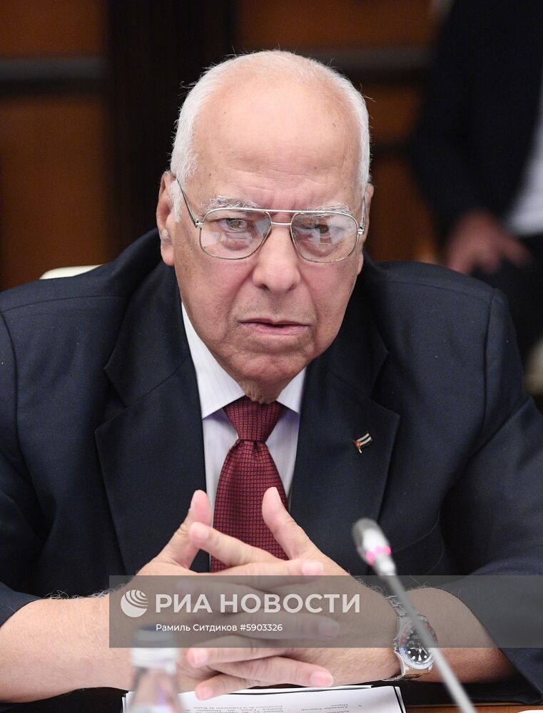 Встреча заместителя председателя правительства РФ Юрия Борисова с вице- премьером Кубы Рикардо Кабрисасом Руисом